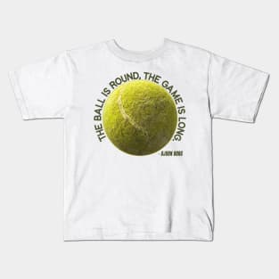 The Ball is Round, the Game is Long - Bjorn Borg Kids T-Shirt